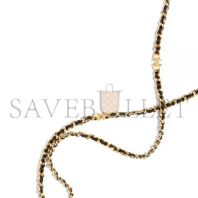 CHANEL LONG NECKLACE ABH266